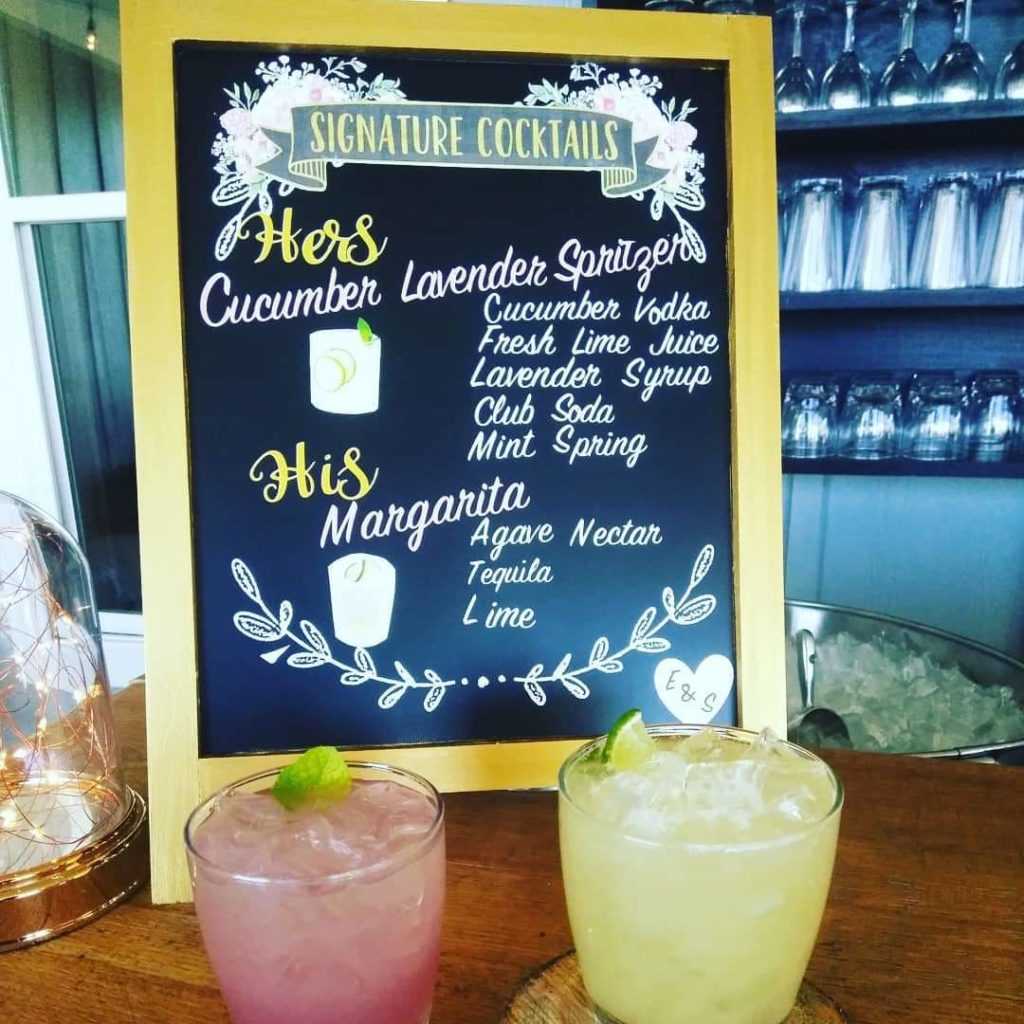 Mr. & Mrs. Signature Drinks - Simply Southern Occasions