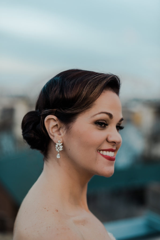 Bridal Updo & Makeup - Bridal Hair and Makeup - Indigo Beauty Collective