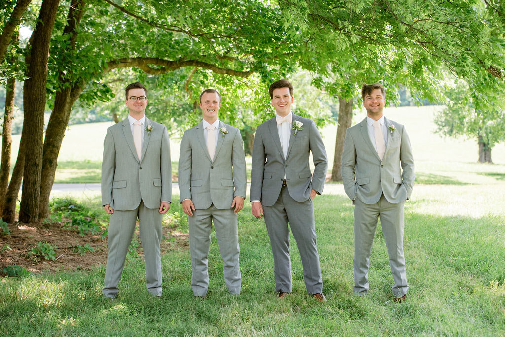 Grey Tuxes