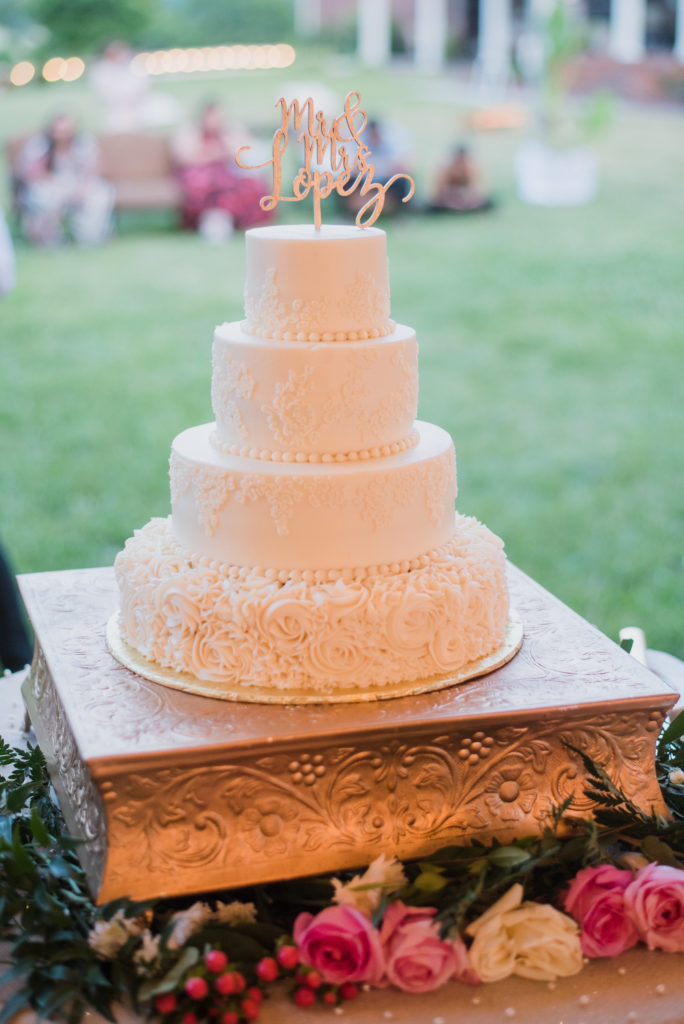 White Wedding Cake