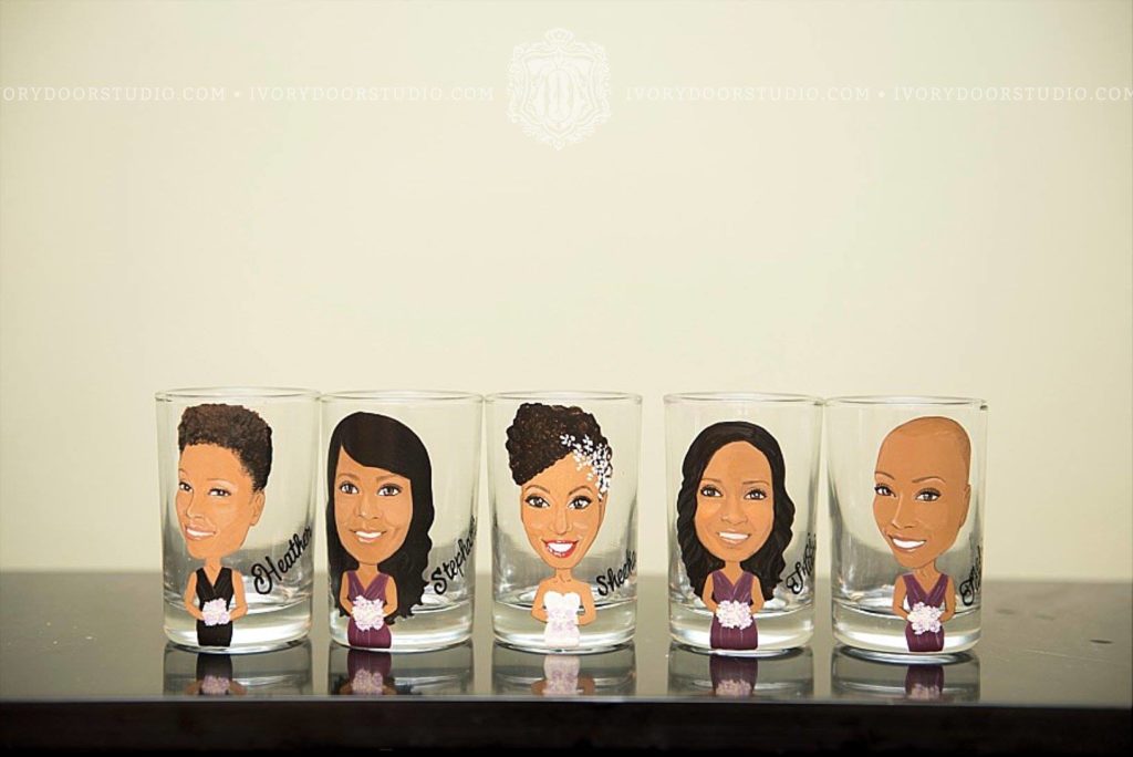 Personalized Glasses - Bridesmaid Gifts
