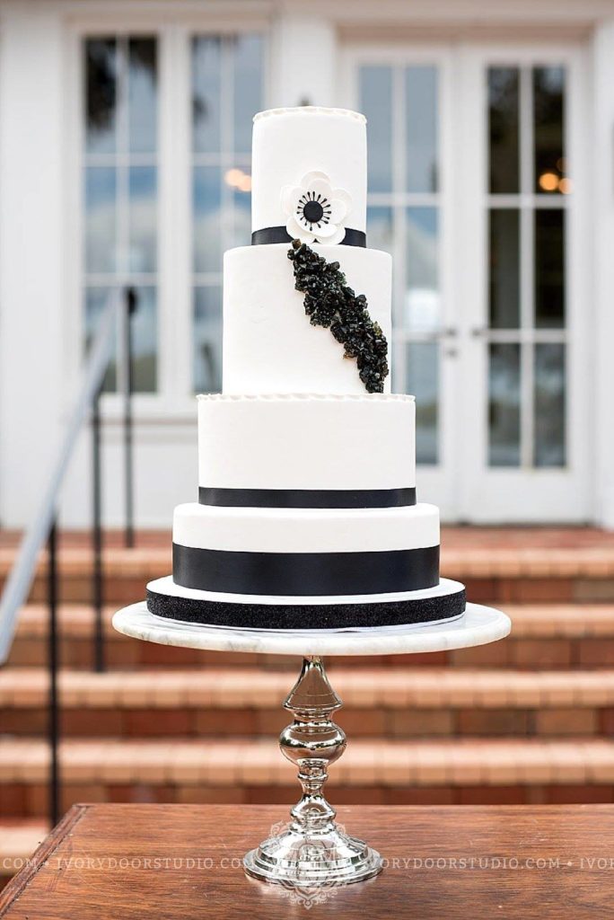 Black & White Cake - National Cake Day