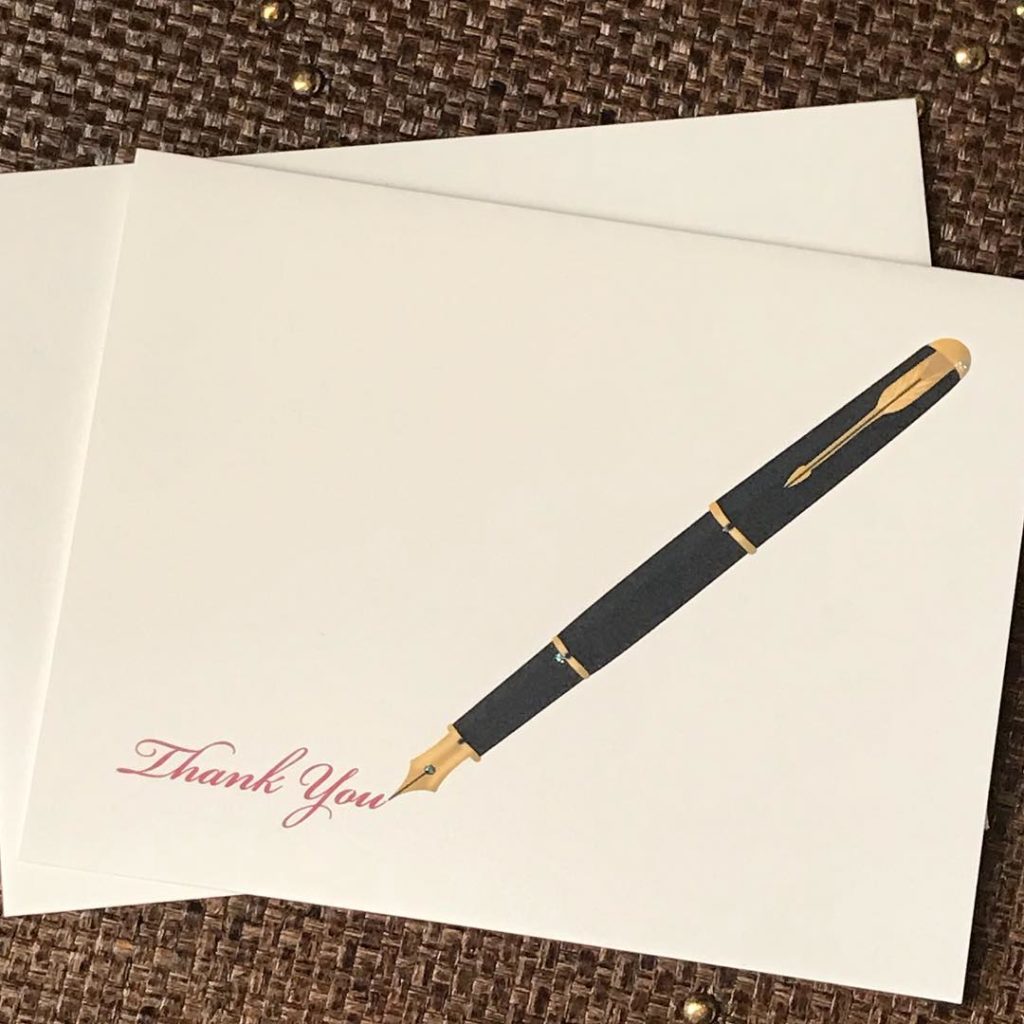 Thank you note