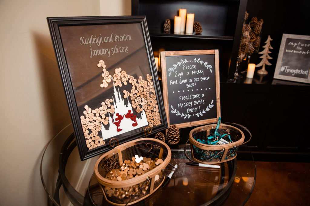 Disney Wedding Guest Book 