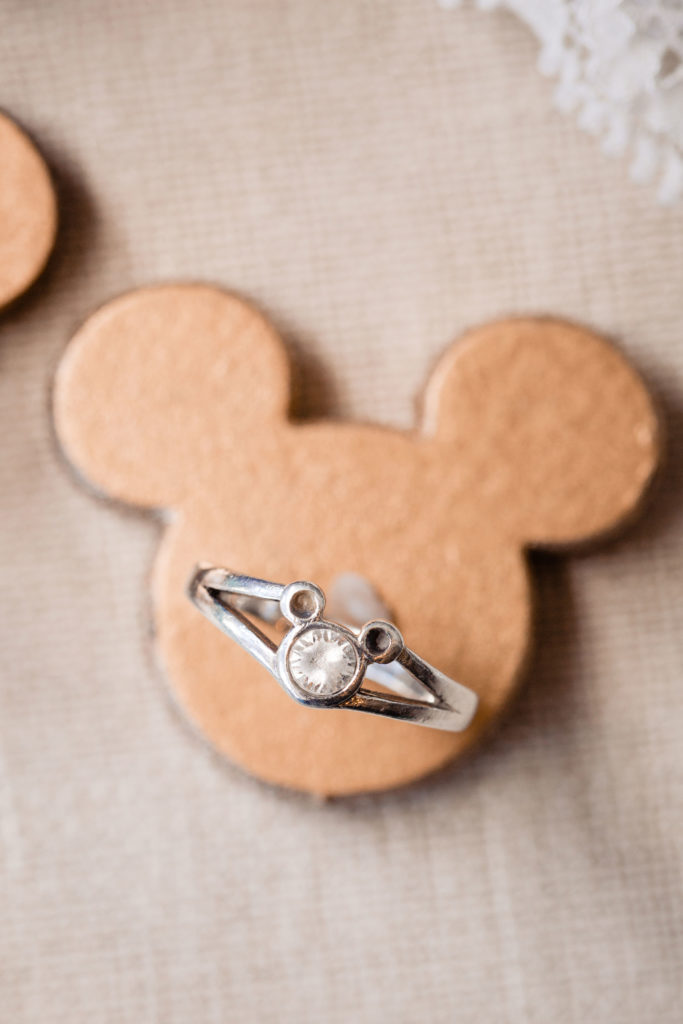 Mickey Ears Engagement Ring
