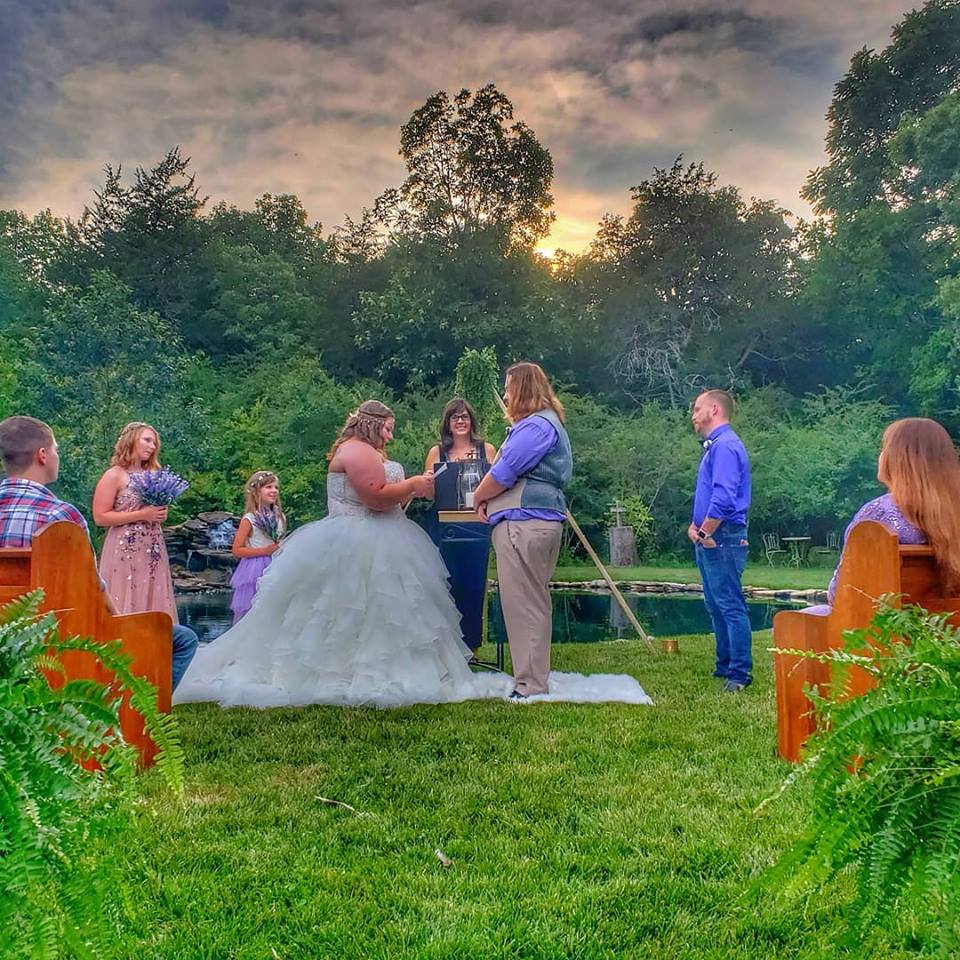 Reflection Pond Ceremony