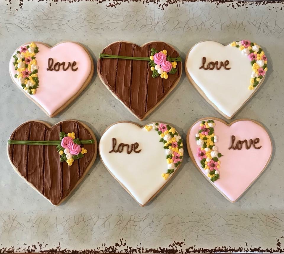 Valentine Love Cookies 