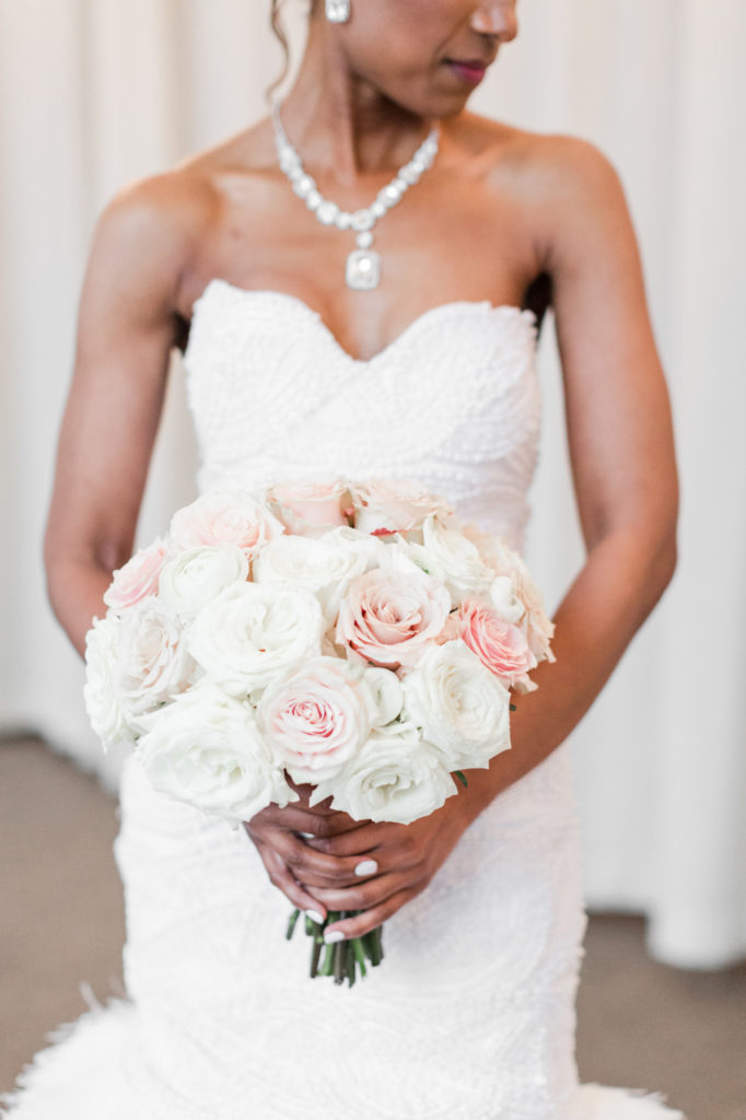 Ostrich Feather Wedding dress