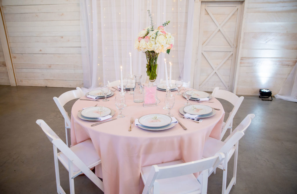 Pink & White Wedding Reception - Music Tree Entertainment-Twila's Photography