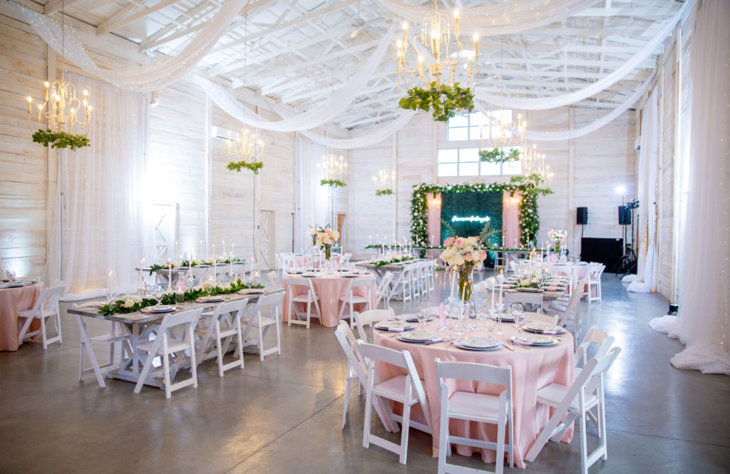 Alexis + Brandon's Fairytale Wedding Pink & White Wedding - White Dove Barn-Music Tree Entertainment-Twila's Photography