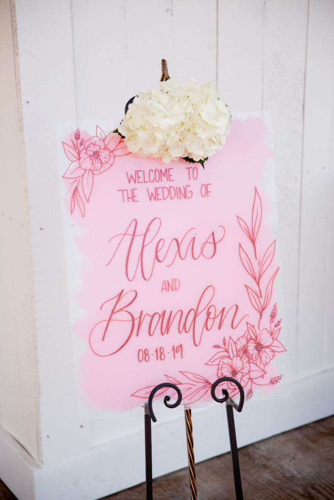 Alexis + Brandon's Fairytale Wedding Pink & White Wedding - White Dove Barn-Music Tree Entertainment-Twila's Photography