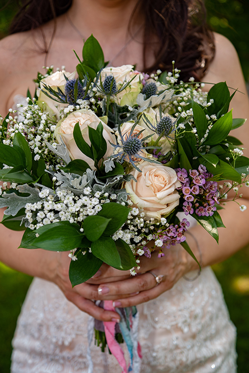 White Bridal Bouquet