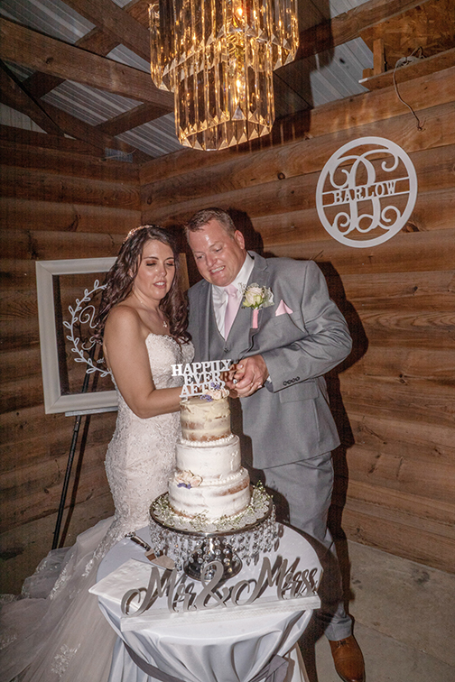 Rustic Chic - Pink & Grey Wedding PJ Fischer Photography