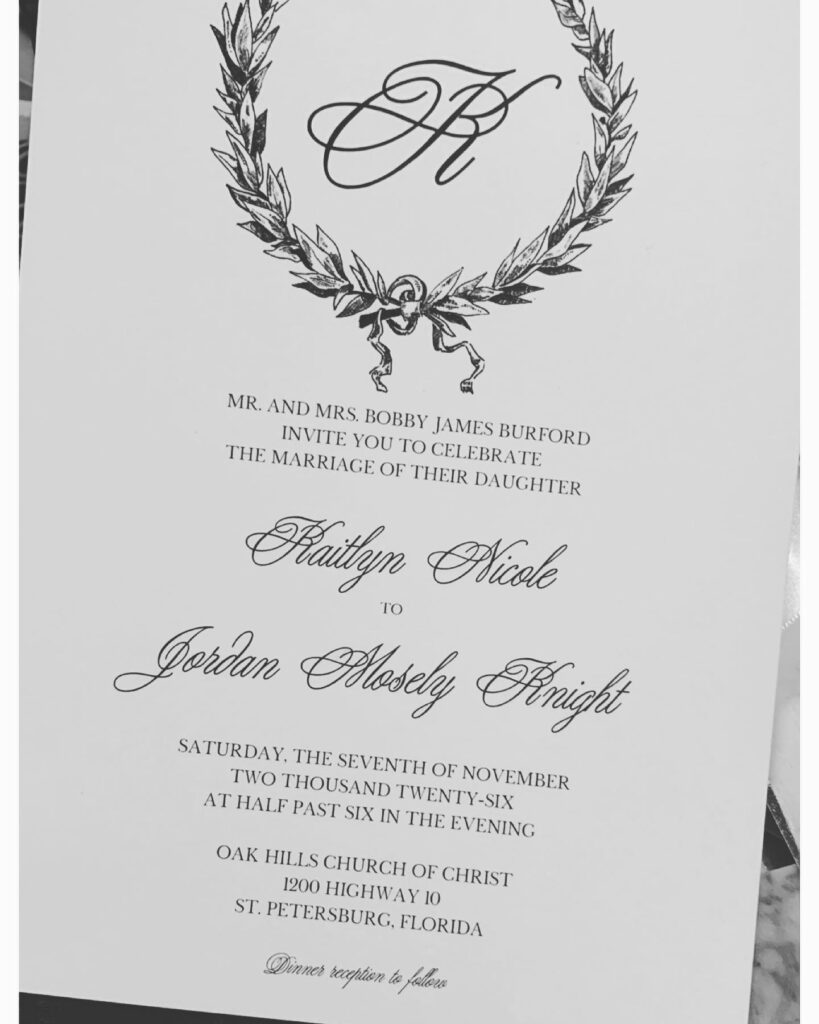 Wedding Invitation - Paperkuts Studio