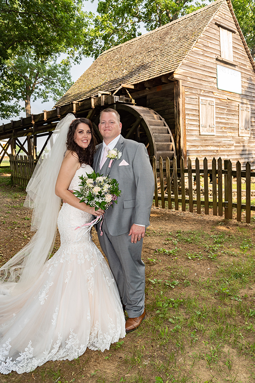 Rustic Glam - Pink & Grey Wedding PJ Fischer Photography