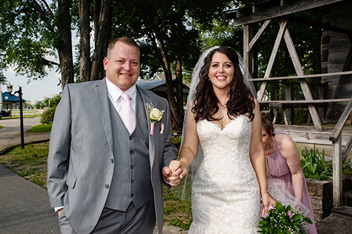 Bride & Groom PJ Fischer Photography