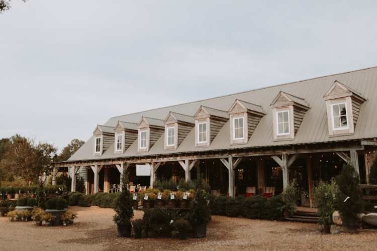 Long Hollow Gardens - Wine & Navy Botanical Classic Wedding