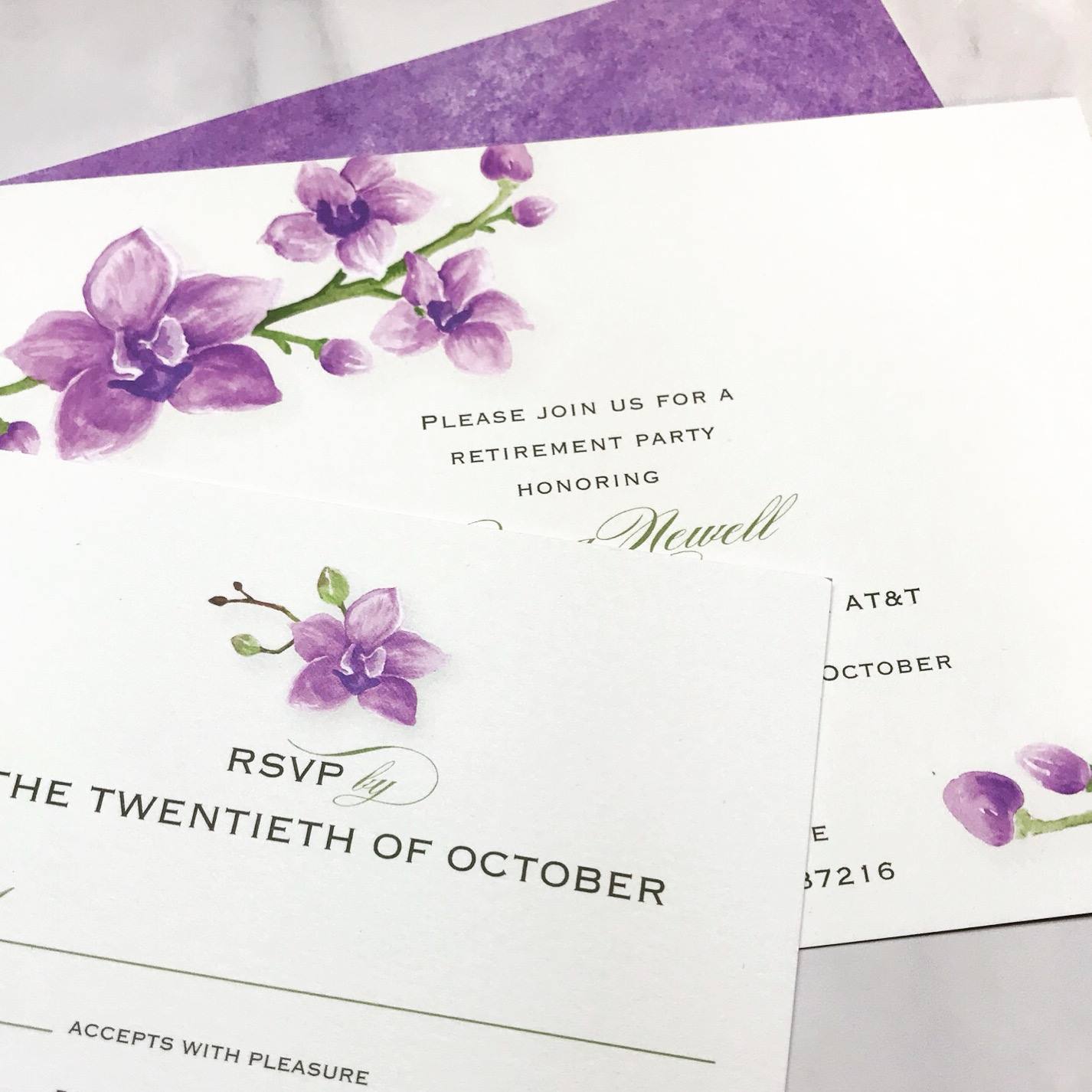 Let's Talk Paper - The RSVP Card - Happily Connected