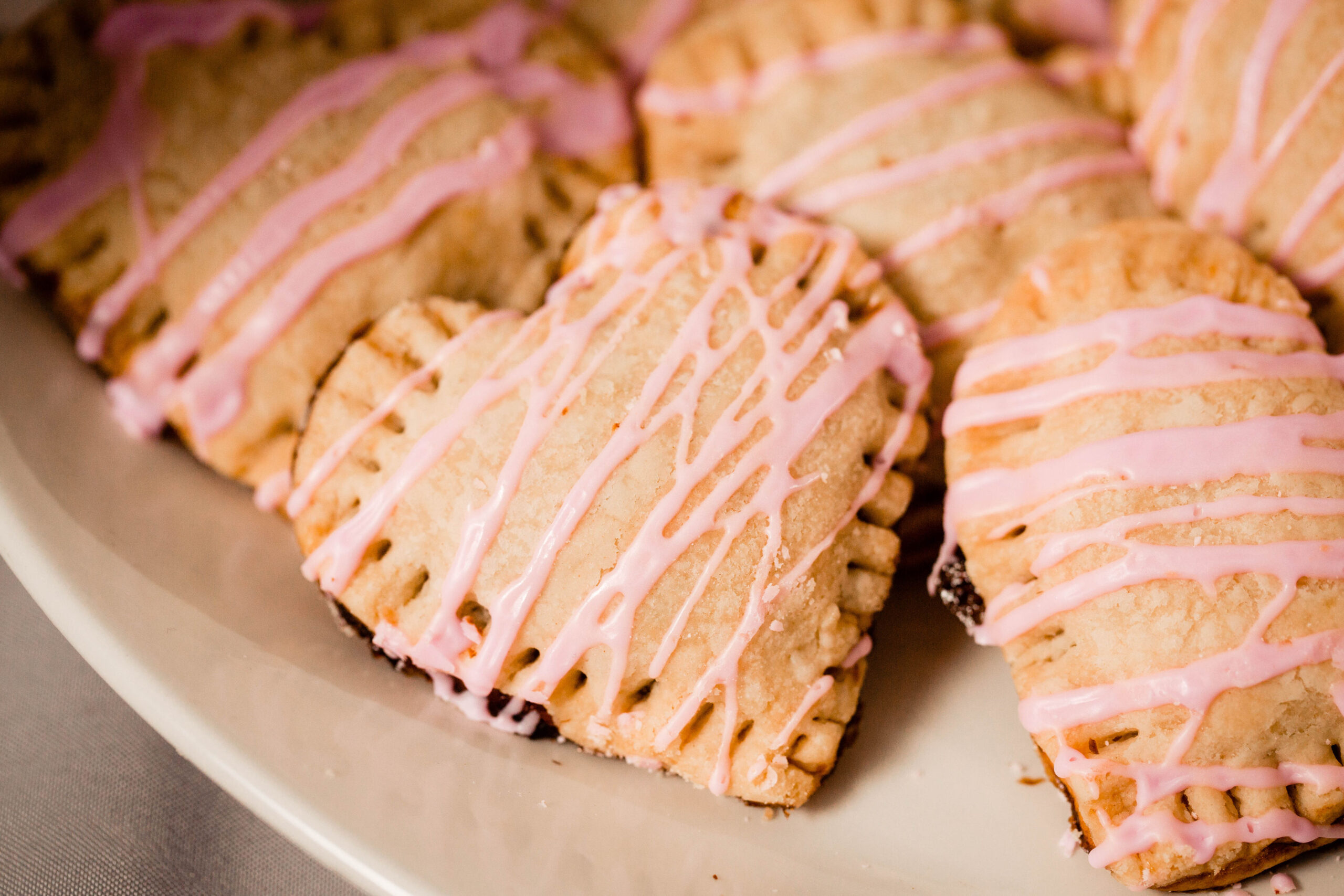 Heart Tarts - Purple Wedding