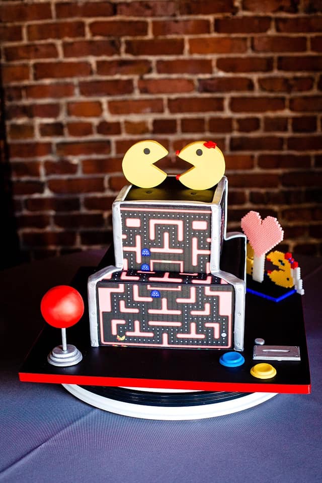 Cool Cakes - Pacman Wedding Cake