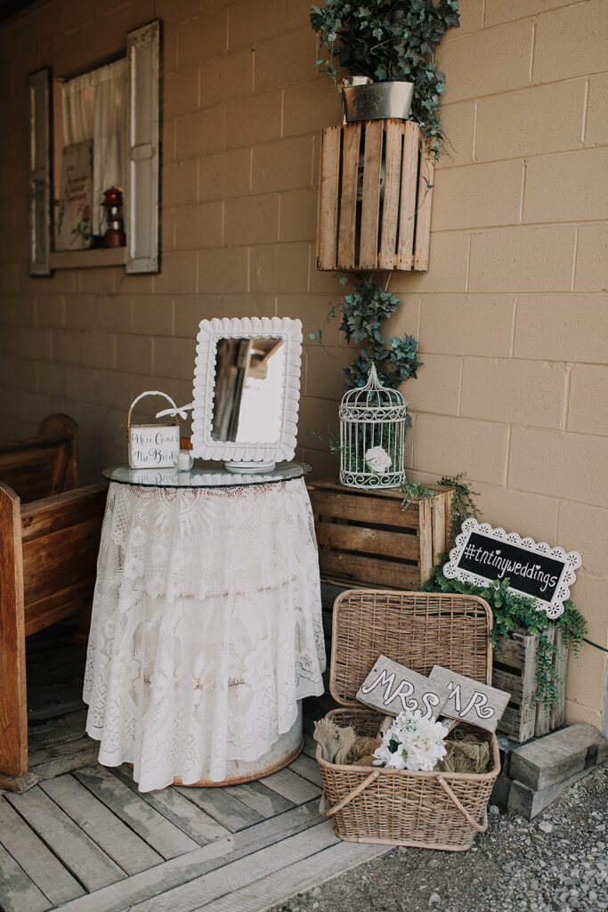 Purple & Lace Vintage Wedding